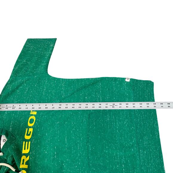 Oregon Ducks Colosseum Athletics Women's V-neck Hoodie Green Sz Small - Picture 8 of 8